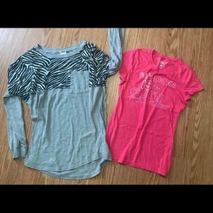 Victoria’s Secret Pink Shirt/Tank Bundle